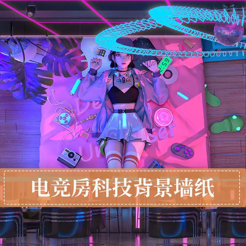 赛博朋克幻境 霓虹光影中的动漫战士们