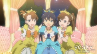 PSP《偶像大师 阳光祭典》过场动画公开 动漫游戏开发的视听盛宴